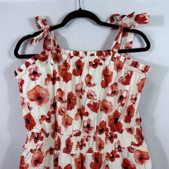 NEW Matilda Jane Enchanted Garden Summer Siesta Poppy Maxi Dress Size L Preppy - Picture 6 of 11